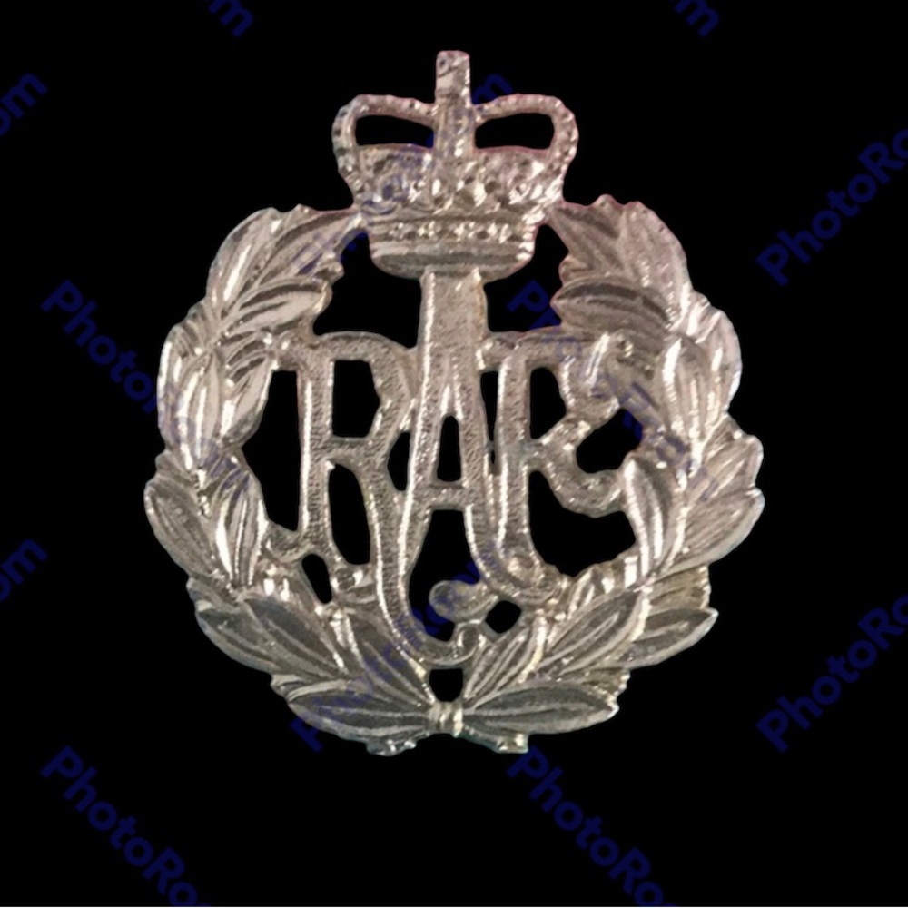 Royal Air Force (R.A.F.) Anodised (Staybrite) Cap Badge